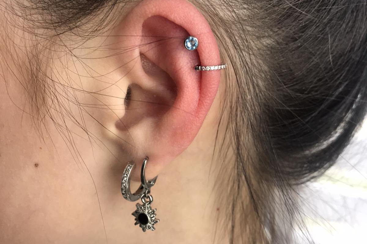 Piercing w Warszawie.