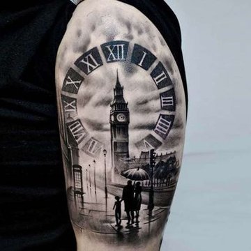 Tatuaż big ben