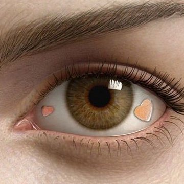 Piercing oczu