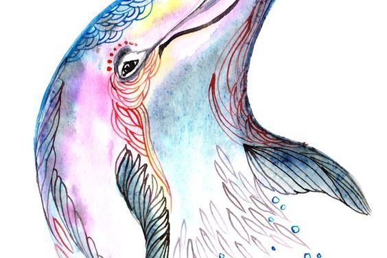 Tatuaż delfin