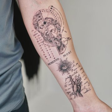 tatuaż Fine Line