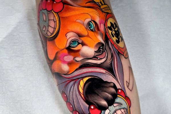 tatuaż Neo Traditional