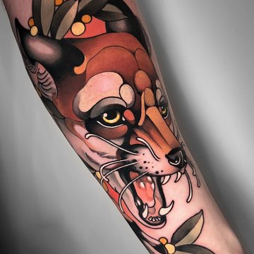 tatuaż Neo Traditional