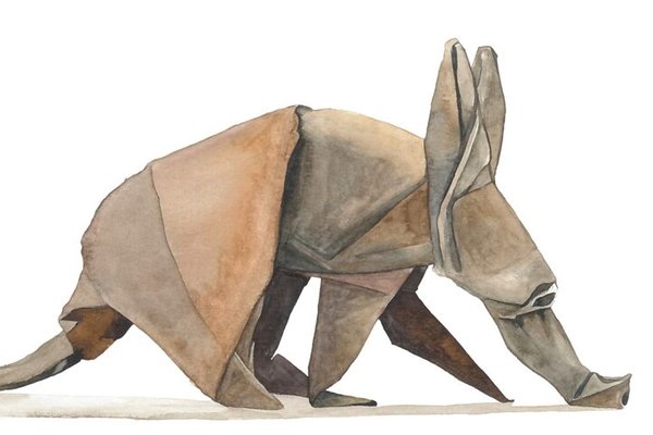 tatuaż origami