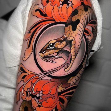 tatuaż Neo Traditional