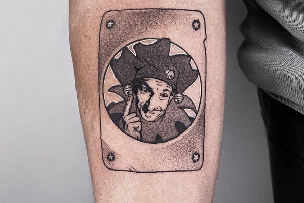 Tatuaż Karty Joker