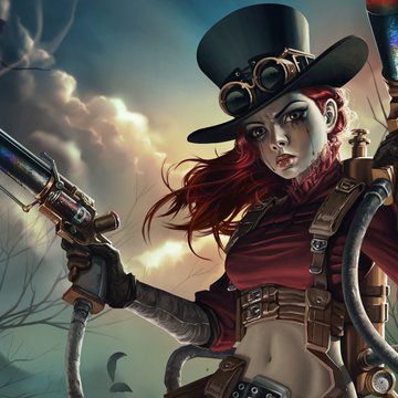 tatuaż steampunk