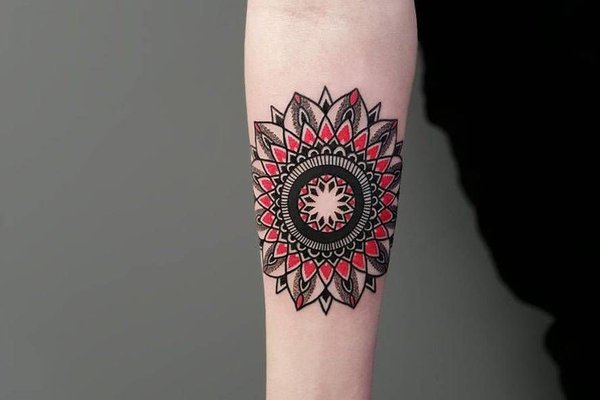 Tatuaż mandala