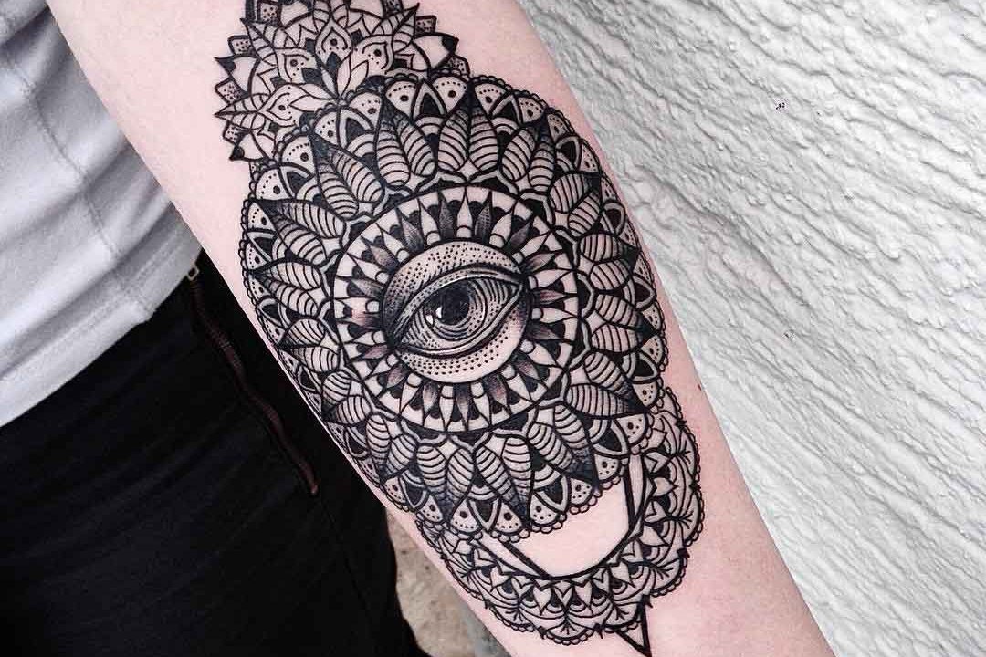 tatuaż mandala