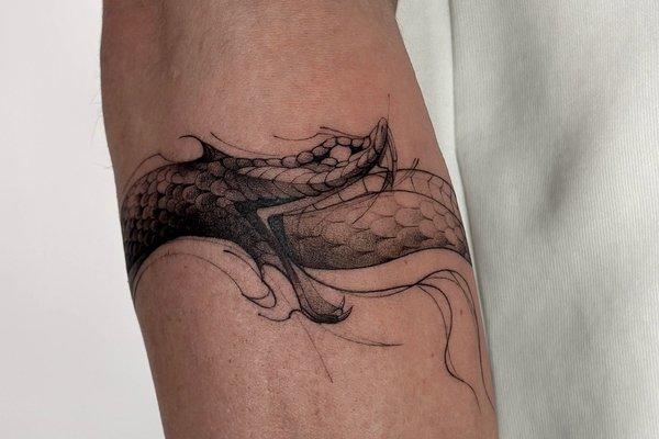 Uroboros Tatuaż