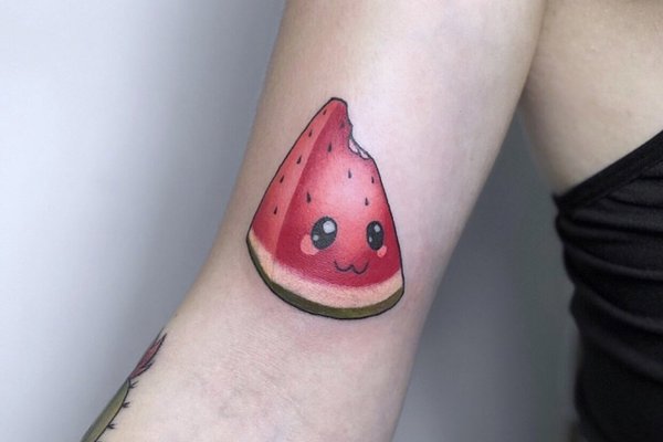 Arbuz w tattoo