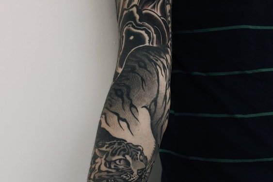 Tatuaże męskie rękaw