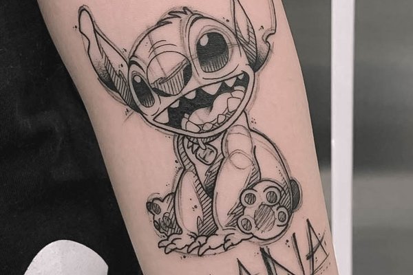 tatuaż Stitch znaczenie wzór