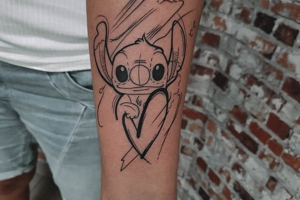 tatuaż Stitch znaczenie wzór