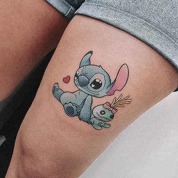 tatuaż Stitch znaczenie wzór