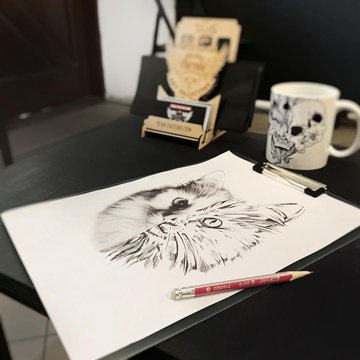 Jak powstaje autorski szkic tatuażu