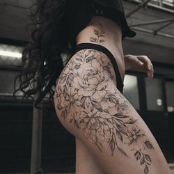 Tatuaże Damskie na Udach