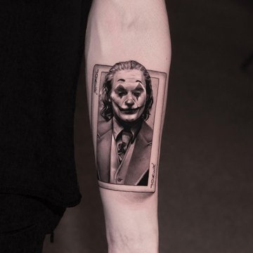 Tatuaż Karty Joker