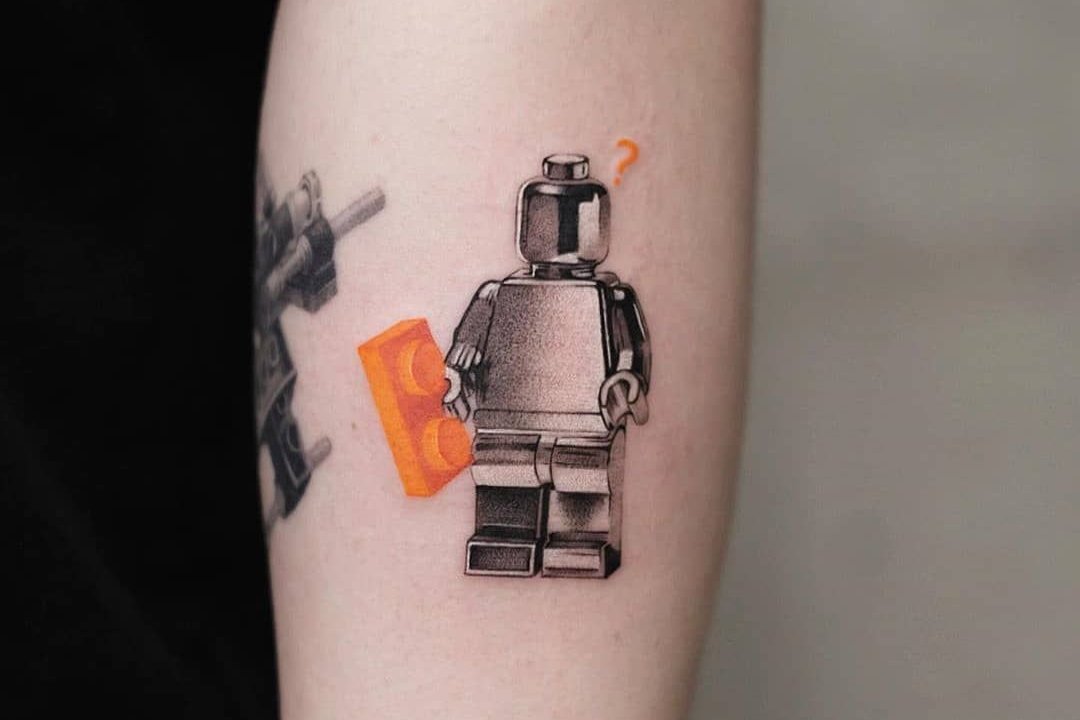 Tatuaż lego
