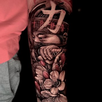 Tatuaż samuraja