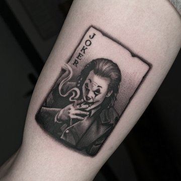 Tatuaż Karty Joker