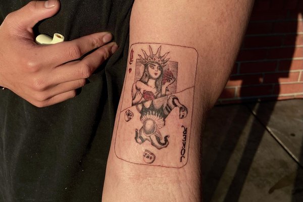 Tatuaż Karty Joker