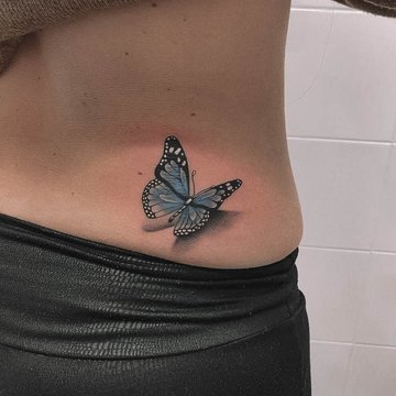 tatuaż motyl 3d znaczenie wzór
