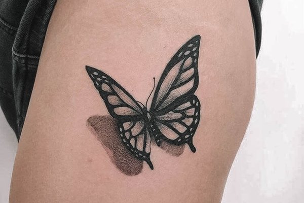 tatuaż motyl 3d znaczenie wzór