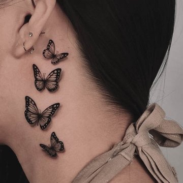 tatuaż motyl 3d znaczenie wzór
