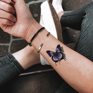 tatuaż motyl 3d znaczenie wzór