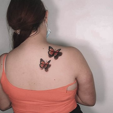 tatuaż motyl 3d znaczenie wzór