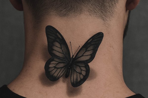 tatuaż motyl 3d znaczenie wzór