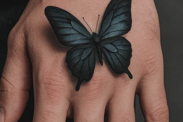 tatuaż motyl 3d znaczenie wzór