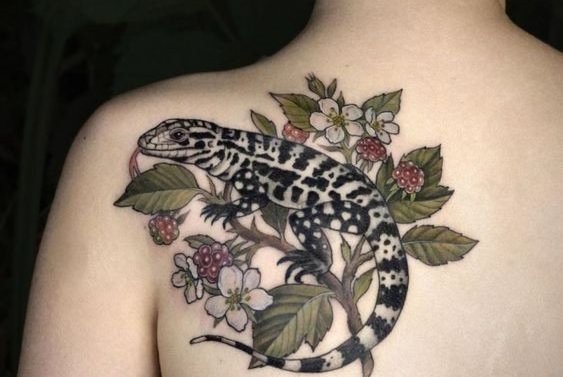 Tatuaż Jaszczurka