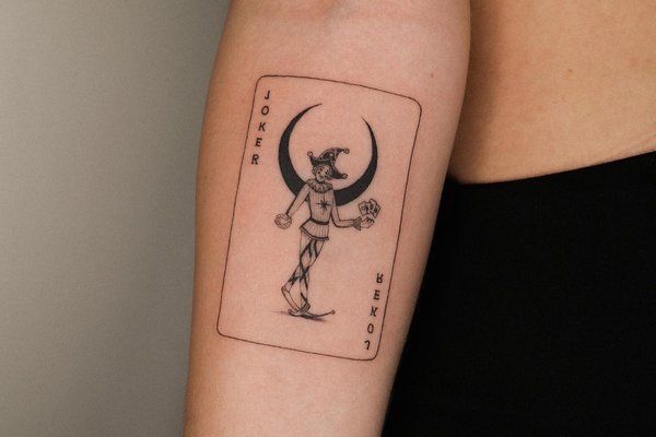 Tatuaż Karty Joker