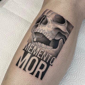 Memento Mori z czaszką