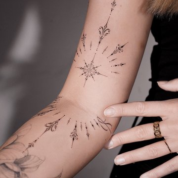 tatuaż Fine Line