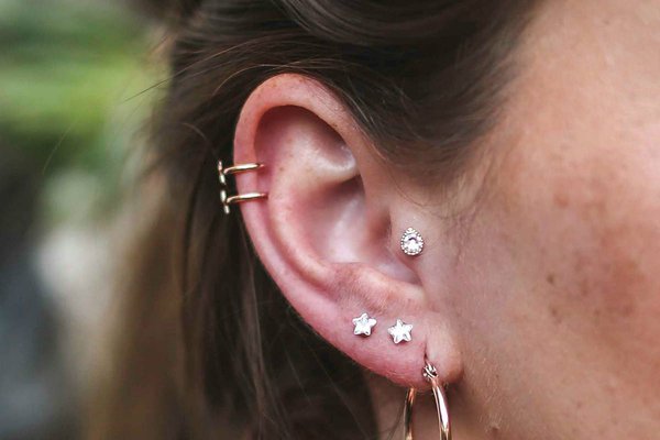 Piercing tragus