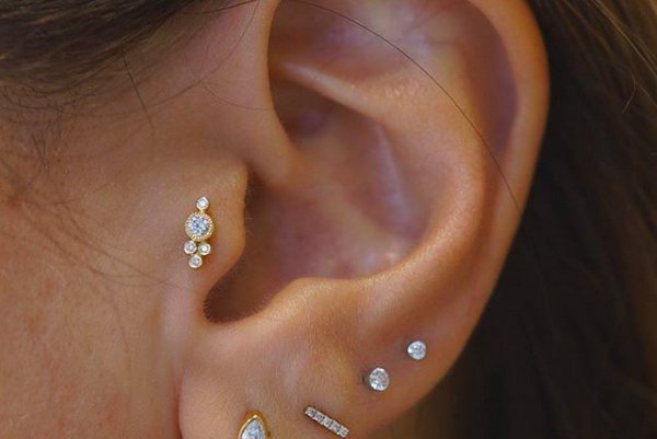 Piercing tragus