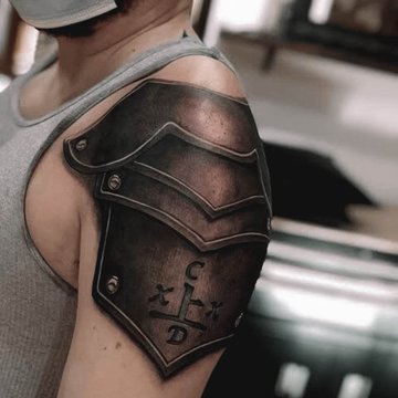tatuaż Zbroja Gladiatora znaczenie wzór
