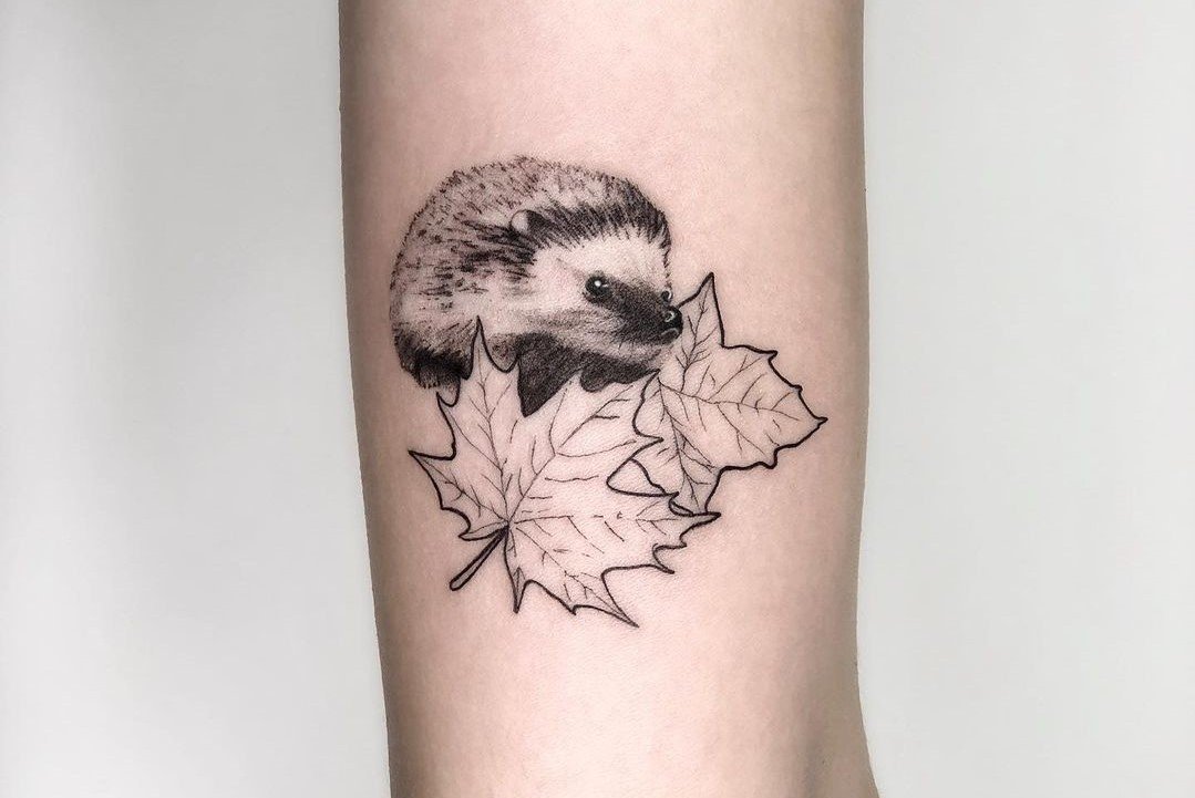Tatuaż jeż