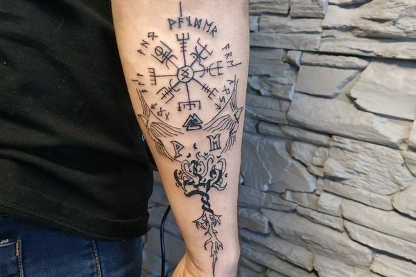 Tatuaż Vegvisir