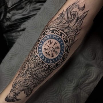 Tatuaż Vegvisir
