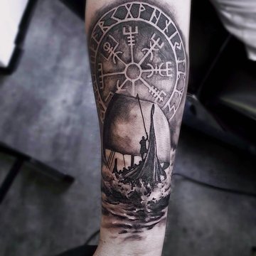 Tatuaż Vegvisir