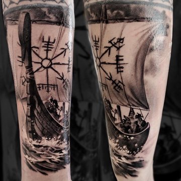 Tatuaż Vegvisir