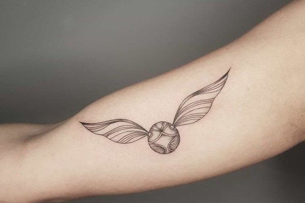 Tatuaż Harry Potter