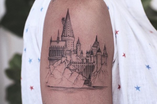 Tatuaż Harry Potter