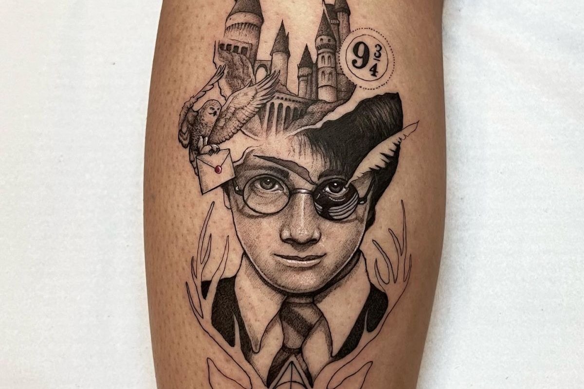 Tatuaż Harry Potter