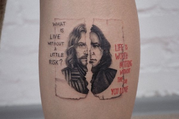 Tatuaż Harry Potter
