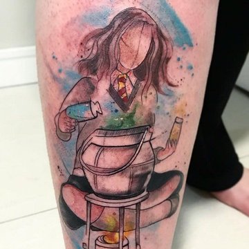 Tatuaż Harry Potter